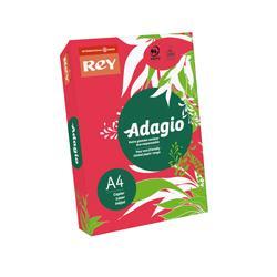 PAPEL A4 80GR ADAGIO RESMA VERMELHO INTENSO 22 IP