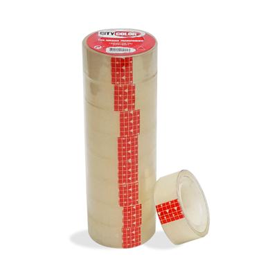 FITA ADESIVA 15MMX10M 38µ TRANSPARENTE CITYCOLOR CITY15001
