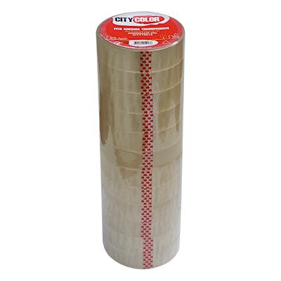 FITA ADESIVA 25MMX66M 40µ TRANSPARENTE CITYCOLOR CITY15013