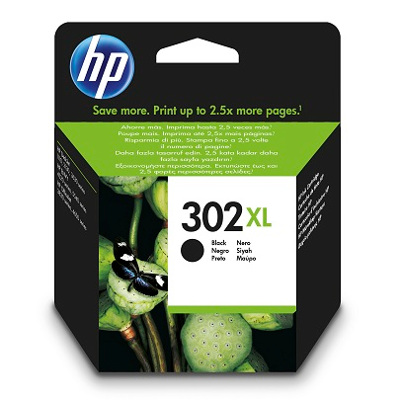 TINTEIRO HP DJ 1010/2130/3630/ENVY4520/OJ3830/3834/4650 PRETO 302XL