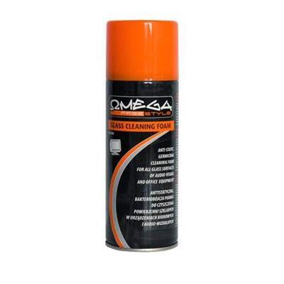 KIT LIMPEZA ESPUMA LIMPA VIDROS OMEGA FS5110